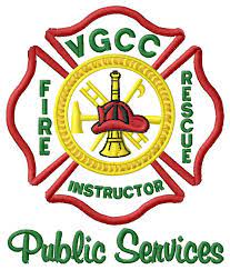 FIRE & RESCUE SERVICES CALENDAR for continuing education classes, Vance-Granville Community College, Henderson, North Carolina.